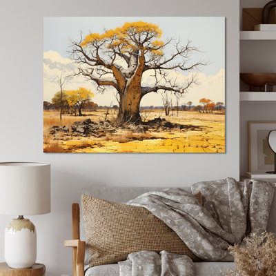 Desert Baobabs Resistance sur toile