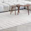 Tapis paillasson d'intérieur moderne beige crème.-1879020242