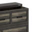 Armoire lit escamotable Murphy avec station de charge, lit plateforme pliable multifonctionnel avec 1 grand tiroir de rangement-895050466-895050467