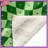 Green Wavy Checkered Blankets-128739054