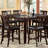 Frosa 52 " Extendable Square Dining Table