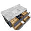 Ensemble de meuble-lavabo simple mural 48 po Virley-267126710