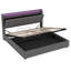 Upholstered Bed Frame With Hydraulic Storage-2017788449-2044331548