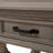 Finch Cassatt 1 Drawer Side Table, Gray