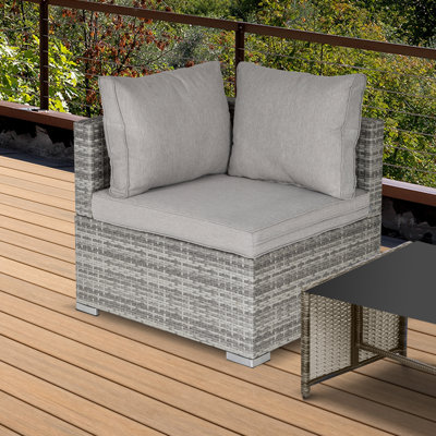 Gennett Wicker Outdoor Lounge Chair