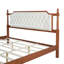 Lit plateforme en tissu d'ameublement en velours Callista-126016351-126016349