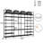 24 Pair Stackable Shoe Rack