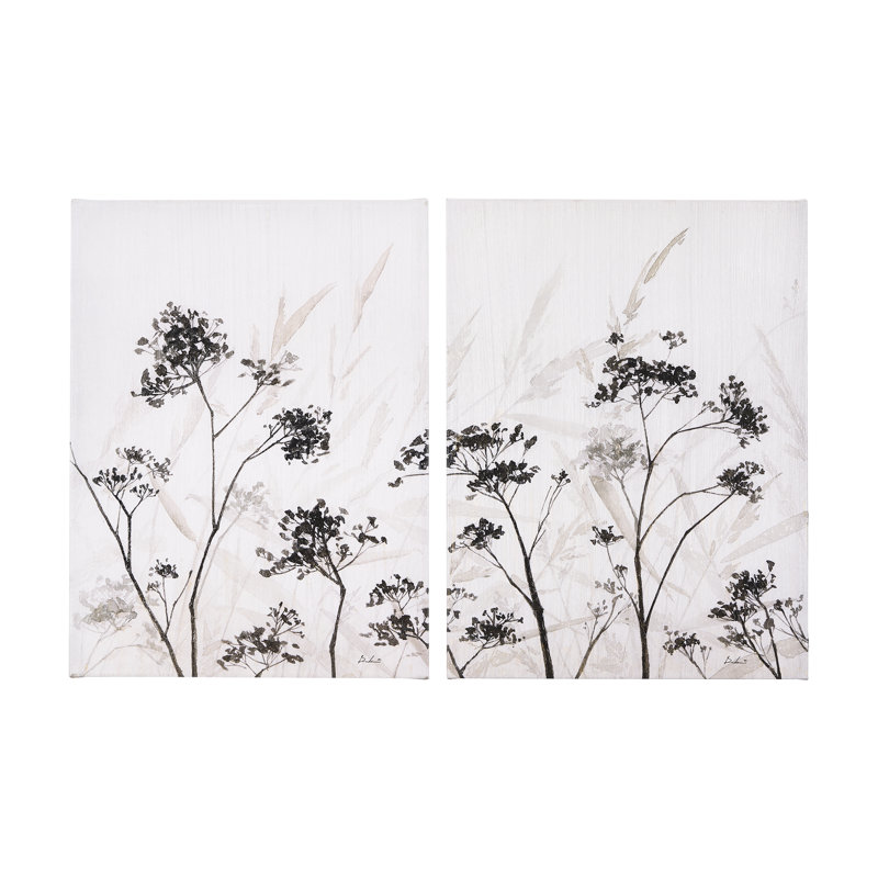 Toile texturée Meadow a, H 48 po x l 36 po x P 1,5 po