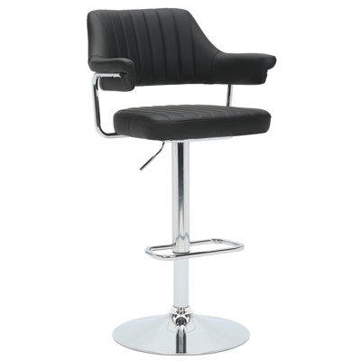 Swivel Upholstered Bar Stool