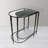 Zyron Glass Top Console Table
