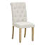 Ensemble de salle à manger rectangulaire rétro TREXM 6 pièces, table avec pieds uniques, 4 chaises rembourrées et 1 banc pour salle à manger et cuisine (bois naturel lavé)-466249010
