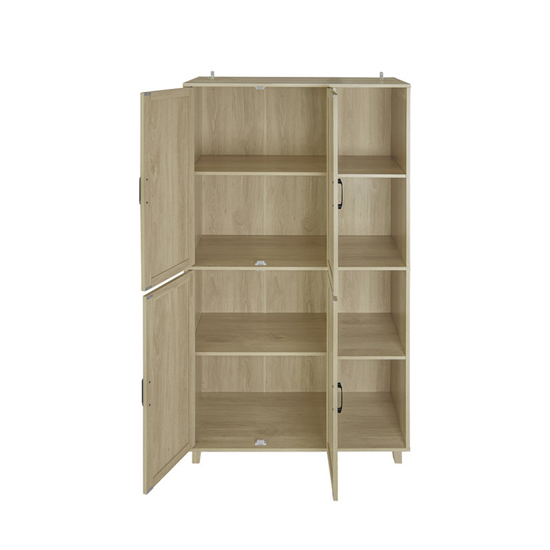 Medium Density Fiberboard (MDF) Storage System, Naturel