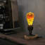 Lampe de table en bois 9,8 po Ghugas