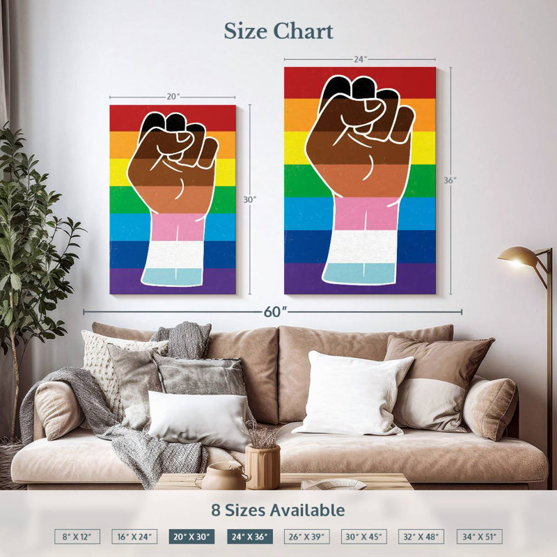 Khadjiah Honor The Pride, 36" H x 24" W