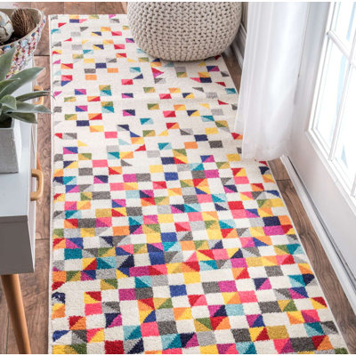 Hunter Geometric Area Rug