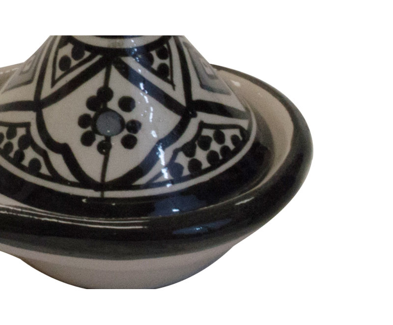 Tajine Ronde 3 Pièces Avec Couvercle