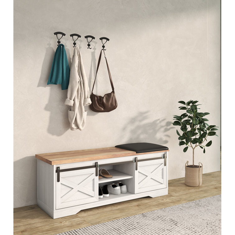 Rontez Cabinet Storage Bench