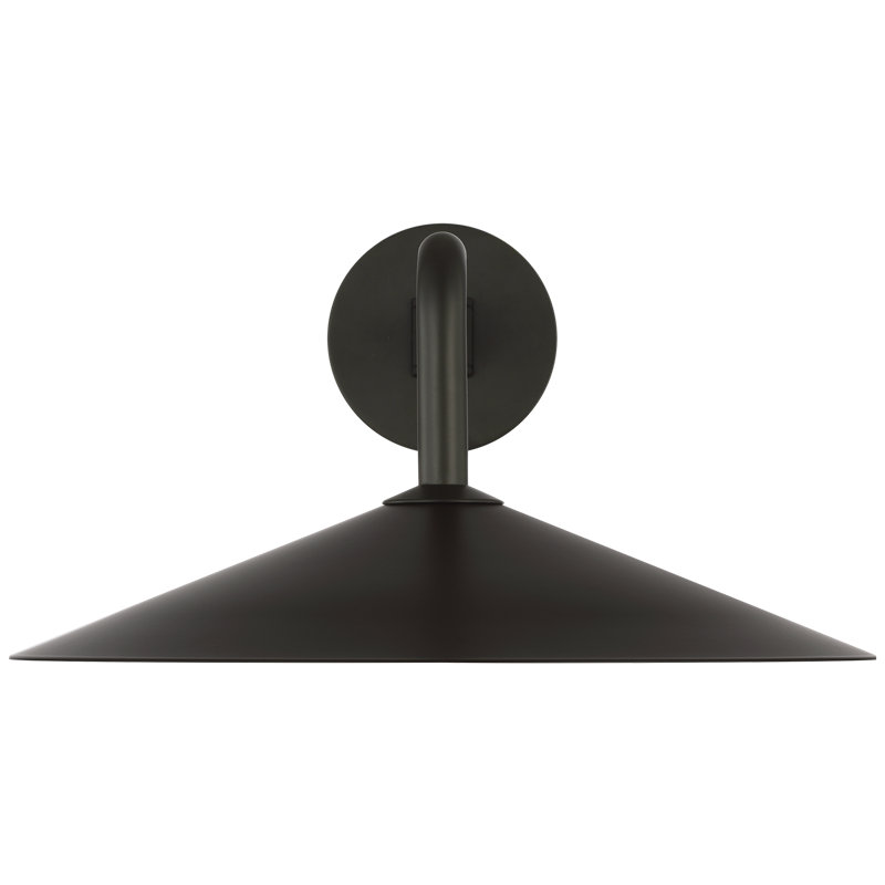 Amber Lewis Ponce 9" Sconce, Iron, 8.5" H x 13" W x 23.75" D, Modern Iron