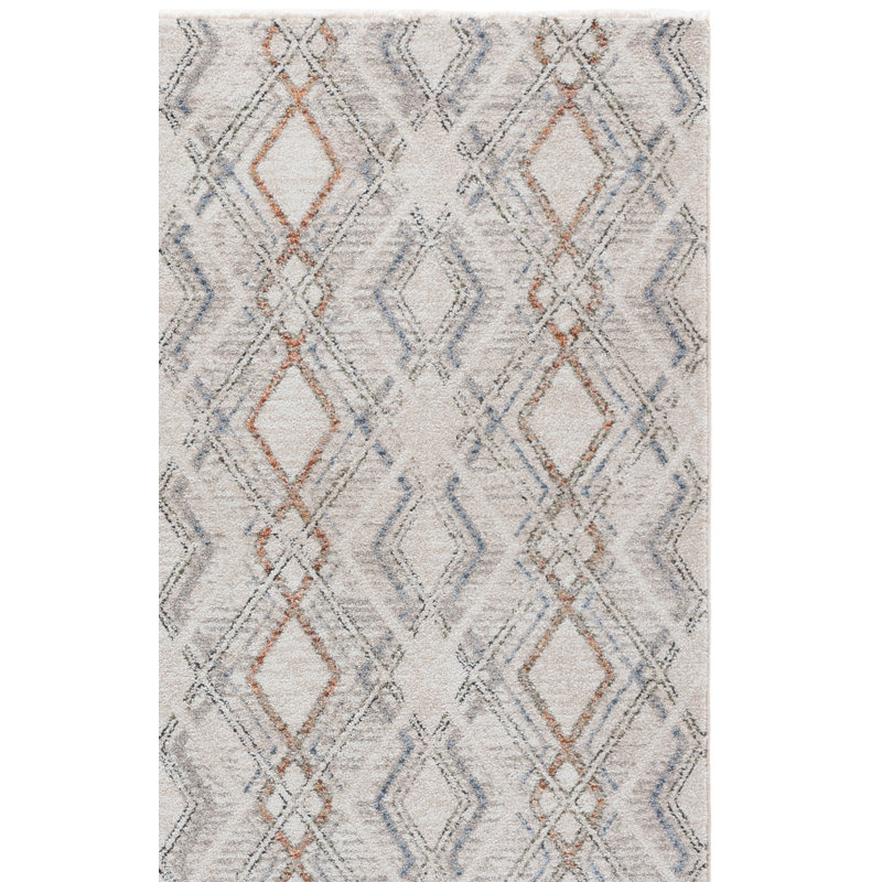 Grove 680 Performance Geometric Shapes Rug, Runner 2'2" x 8'