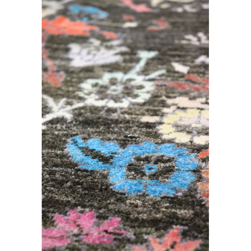 Erased One-of-a-Kind 7'11" X 9'11" Area Rug