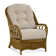 Chaise avec accoudoirs en rotin Everglade