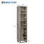 Grande armoire de salle de bain, armoire de rangement étroite de 70 po avec porte et tablette réglable, rangement ouvert autoportant pour salle de lavage, cuisine, salon, petit espace