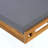 LOUNGE CHAISE SET, ACACIA WOOD WITH WATER-RESISTANT LOUNGE CUSHIONS (4 INCH THICK) - MATCHING VERSION AVAILABLE