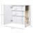 Kleankin Bathroom Mirrored Cabinet