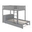 Lit superposé avec lit gigogne, rangement et bureau-568680861-568680858