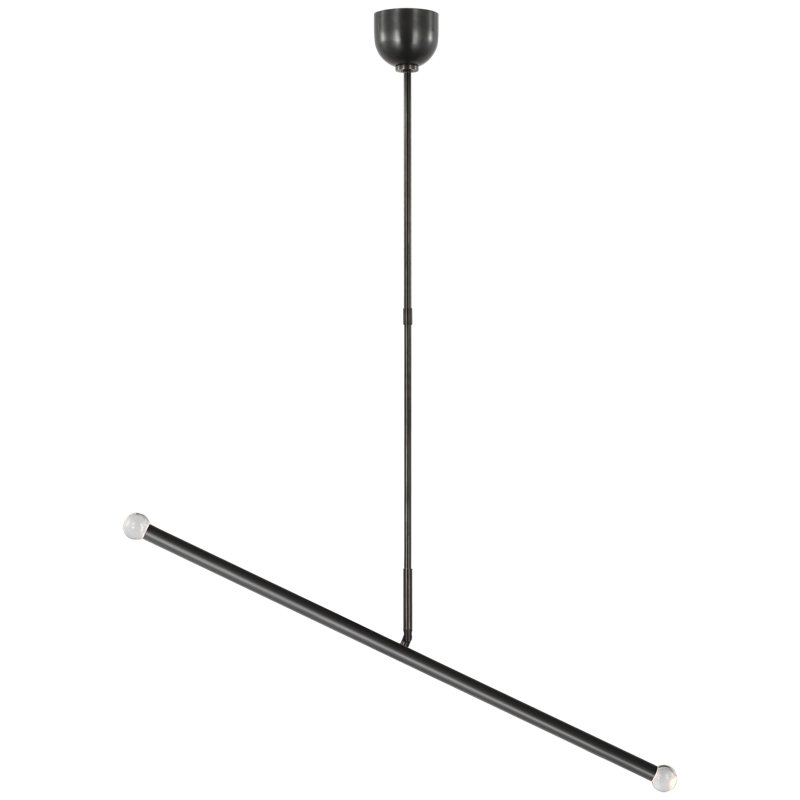 Rousseau 2 - Light LED Chandelier, Bronze