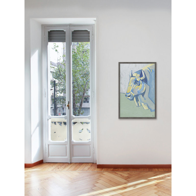 "" -reproduction d’art sur toile On a Mission, H 36 po x l 24 po, Cadre photo