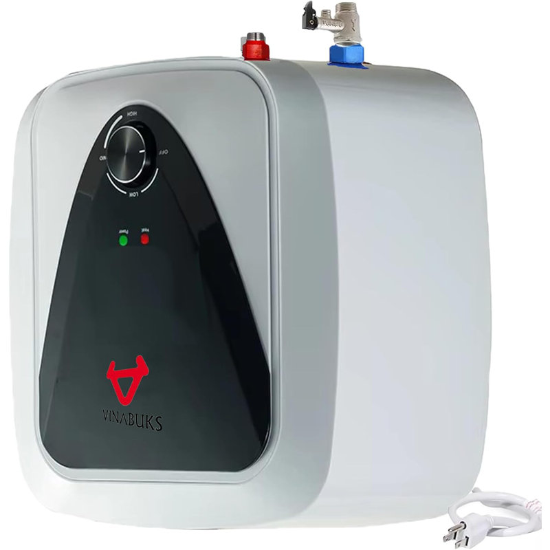Chauffe-eau électrique à la demande électrique de 120 V avec prise de sécurité 10 L