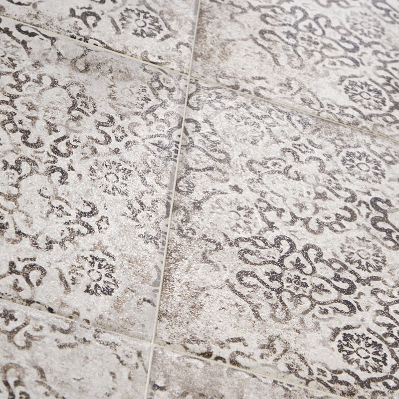 Wallabee Nera Matte 8" x 8" Porcelain Field Tile