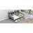 Full Size Wooden Daybed with Trundle, Storage Drawers, and Study Desk for Space-Saving Multi-Functional Use.-77531604