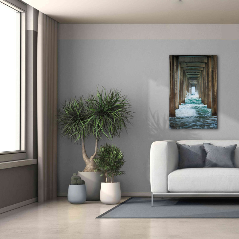 «Scripps Splash» par Chris Moyer, estampe numérique sur toile, H 40 po x l 26 po x P 1,5 po