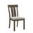 2pc Rustic Upholstered Dining Chairs