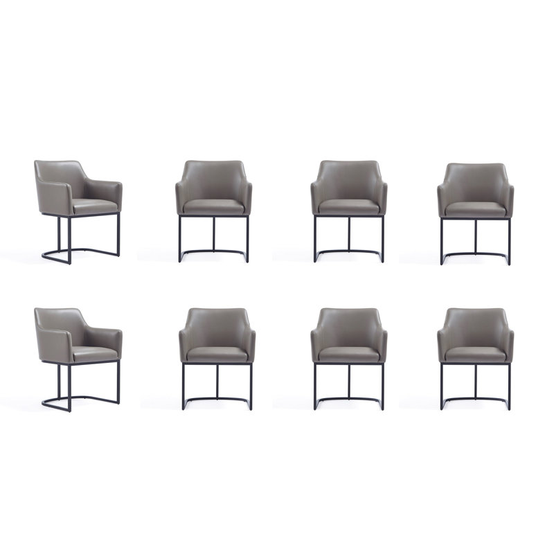 Fauteuil de salle à manger Serena, Gris