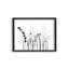 Fleurs noires sur fond blanc - reproduction de photo sur toile-103282147-119832605-23720142