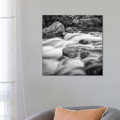 Usa, California, Yosemite, Happy Isles by John Ford - Wrapped Canvas Print