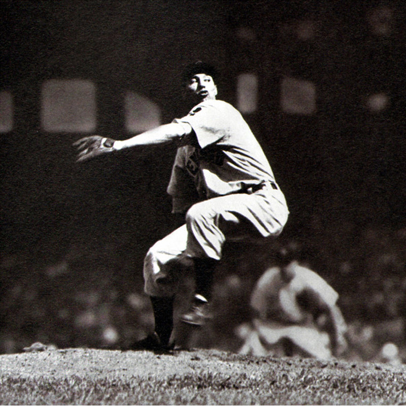 Bob Feller, 28" H x 28" W