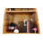 Wallsend Solid Wood Floor Wine Bottle Rack in Natural