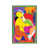 White Floater Framed