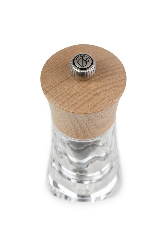 Oleron Peugeot Pepper Mill, Natural Wood, Pepper Mill, 5.52" H x 2.75" W x 2.75" D