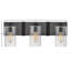 Sawyer 3 - Light Dimmable Aged Zinc Vanity Light