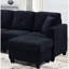Canapé modulaire en microfibre 7 po