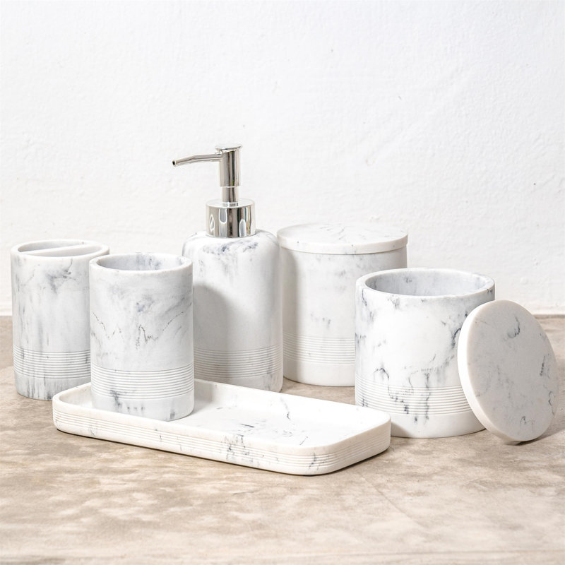 Ceejai Bathroom Accessory Set