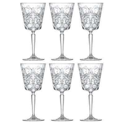 Rosado 11oz. Crystal Goblet Set