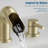 2-handle Bathroom Faucet with Drain Assembly-100246444