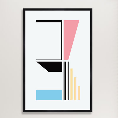 Symbol Map VI Print by Sonia Noir
