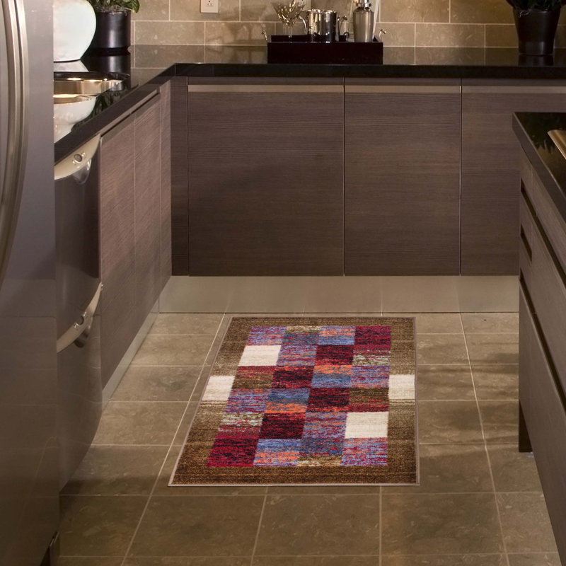 Tapis d'intérieur antidérapant rustique 100, Rectangulaire 2 pi x 3 pi